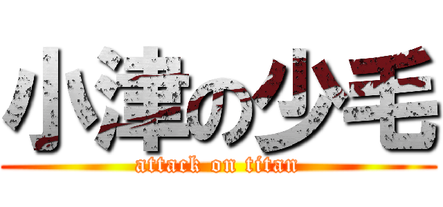 小津の少毛 (attack on titan)