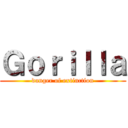 Ｇｏｒｉｌｌａ (danger of extinction)