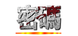 密碼 ()