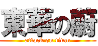東華の蔚 (attack on titan)