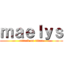 ｍａｅｌｙｓ (attack on titan)