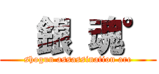   銀 魂° (shogun assassination arc)