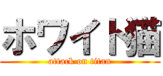 ホワイト猫 (attack on titan)