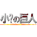 小玥の巨人 (attack on titan)