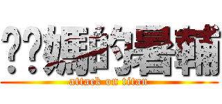 你她媽的暑輔 (attack on titan)