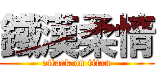 鐵漢柔情 (attack on titan)
