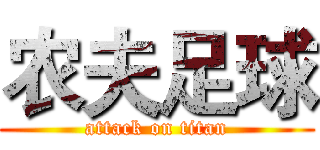 农夫足球 (attack on titan)