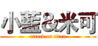 小藍＆米可 (attack on titan)