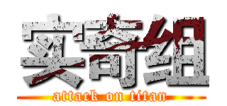 实奇组 (attack on titan)