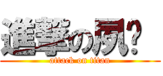 進撃の夙雞  (attack on titan)
