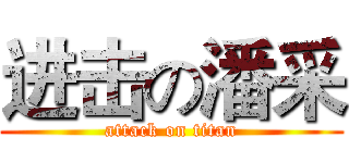 进击の潘采 (attack on titan)