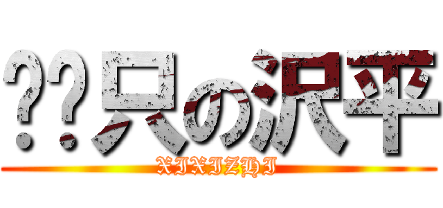 细细只の沢平 (XIXIZHI)