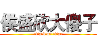 侯盛欣大傻子 (attack on titan)
