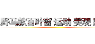 野马款百叶窗 运动 美观 野性 ()