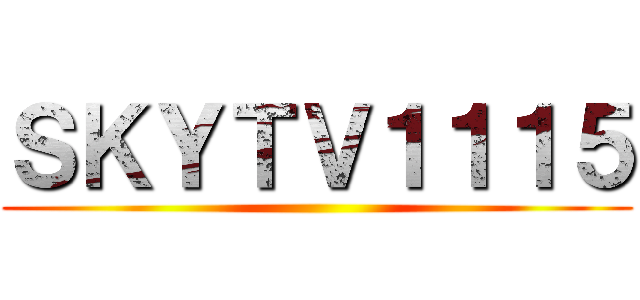 ＳＫＹＴＶ１１１５ ()