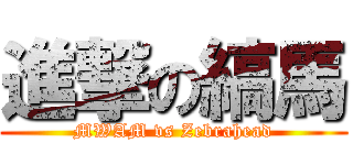 進撃の縞馬 (MWAM vs Zebrahead)