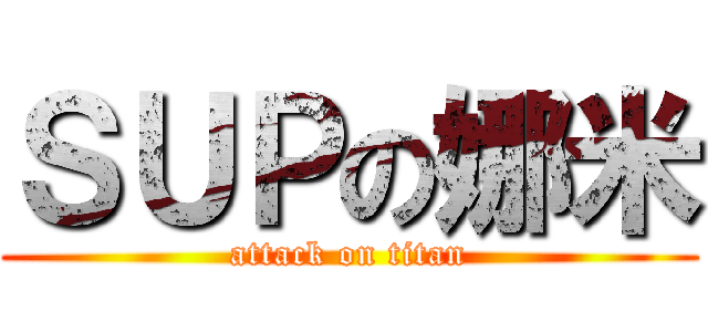 ＳＵＰの娜米 (attack on titan)