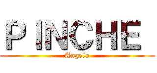 ＰＩＮＣＨＥ  (Angela)