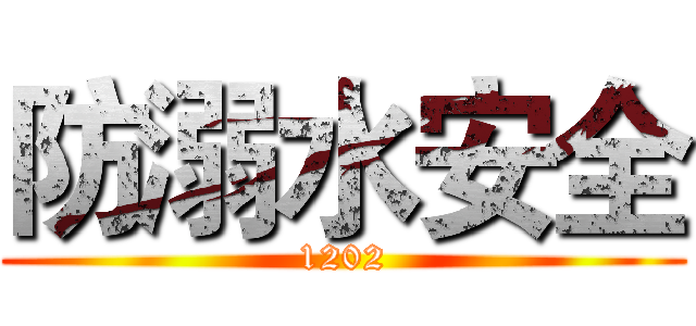 防溺水安全 (1202)