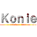 Ｋｏｎｉｅ (attack on titan)