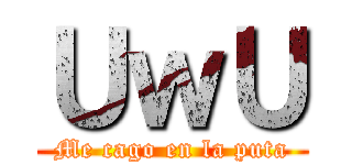 ＵｗＵ (Me cago en la puta)