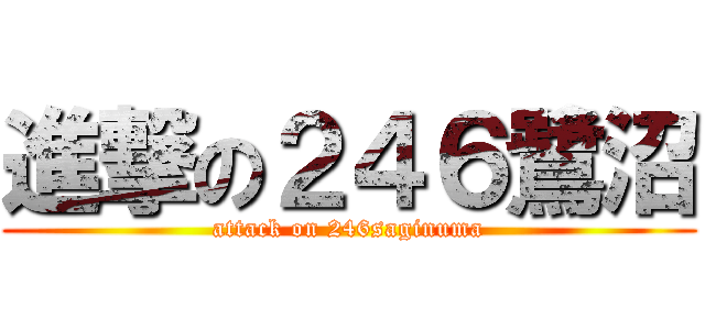 進撃の２４６鷺沼 (attack on 246saginuma)