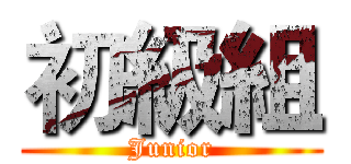 初級組 (Junior)