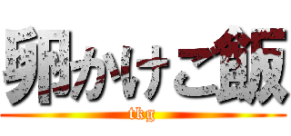 卵かけご飯 (tkg)