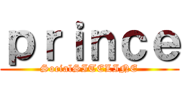 ｐｒｉｎｃｅ (SocialSITELINE)