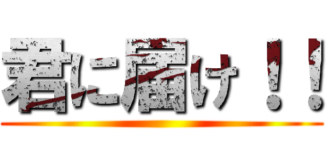 君に届け！！ ()