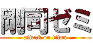 剛司ゼミ (attack on titan)