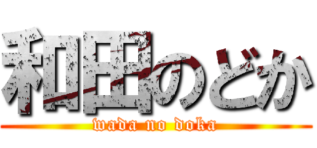 和田のどか (wada no doka)