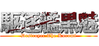 駆逐艦黒魅 (Destroyer The Kuromi)