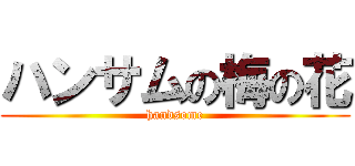 ハンサムの梅の花 (handsome)