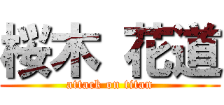 桜木 花道 (attack on titan)