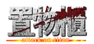 置物櫃 (attack on titan)