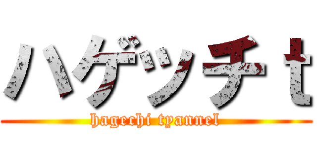 ハゲッチｔ (hagechi tyannel)