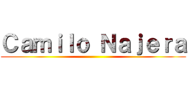 Ｃａｍｉｌｏ Ｎａｊｅｒａ ()