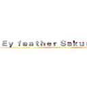 Ｅｙ ｆｅａｔｈｅｒ Ｓａｋｕｒａ丶Ｓ１ｎ (attack on titan)