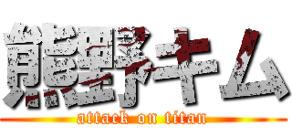 熊野キム (attack on titan)