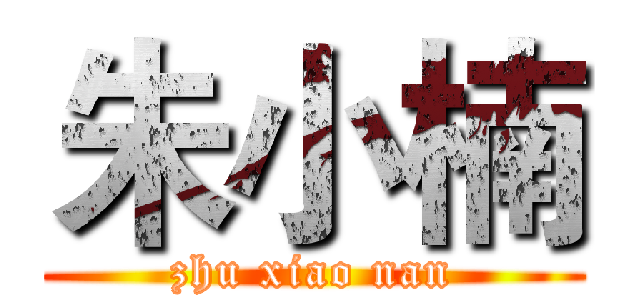 朱小楠 (zhu xiao nan)