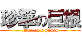 珍撃の巨根 (tinko on bigtinko)