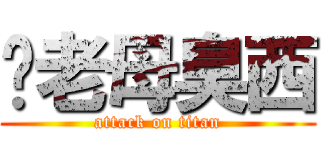 你老母臭西 (attack on titan)