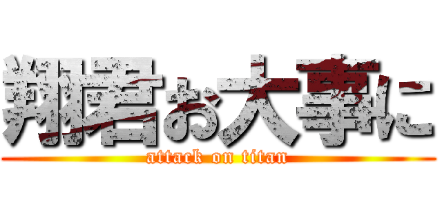 翔君お大事に (attack on titan)