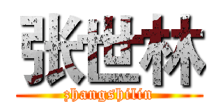 张世林 (zhangshilin)