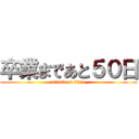 卒業まであと５０日 (attack on titan)