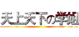 天上天下の学姐 ()