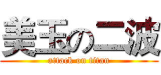 美玉の二波 (attack on titan)