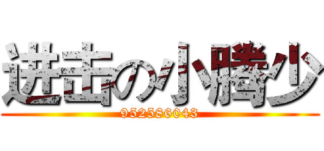 进击の小腾少 (952586043)