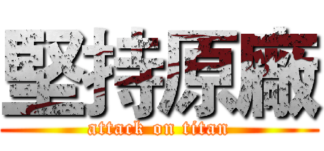 堅持原廠 (attack on titan)